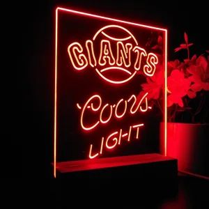 San Francisco Giants Coors Light LED Desk Light