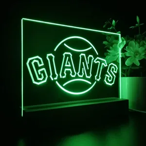 San Francisco Giants Logo 1 LED Desk Light
