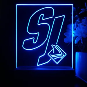 San Jose Sharks Fin 1 LED Desk Light