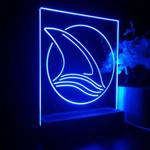 San Jose Sharks Fin 2 LED Desk Light