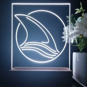 San Jose Sharks Fin 2 LED Desk Light