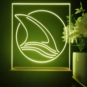 San Jose Sharks Fin 2 LED Desk Light