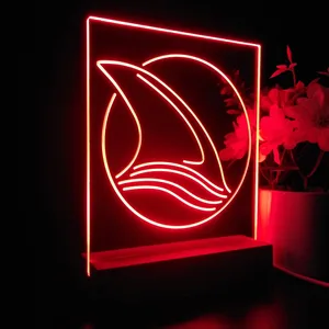 San Jose Sharks Fin 2 LED Desk Light