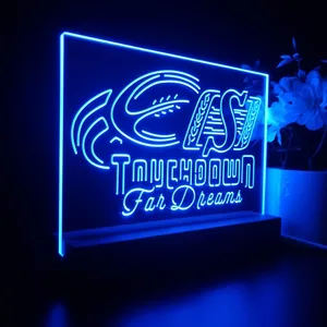 Saskatchewan Roughriders Touchdown for Dreams LED Desk Light