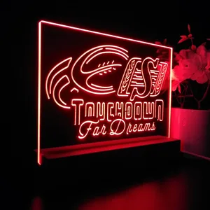 Saskatchewan Roughriders Touchdown for Dreams LED Desk Light