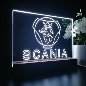 Scania Logo 2 LED Desk Light