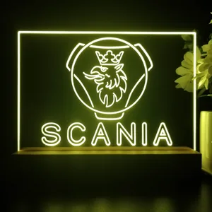 Scania Logo 2 LED Desk Light
