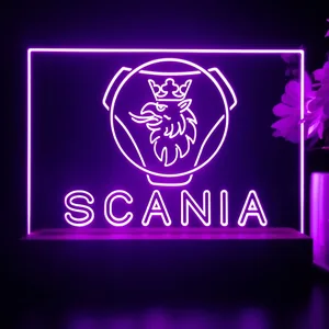 Scania Logo 2 LED Desk Light