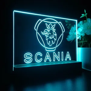 Scania Logo 2 LED Desk Light