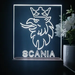 Scania Logo LED Desk Light