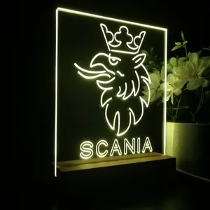Scania Logo LED Desk Light