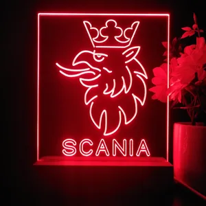 Scania Logo LED Desk Light