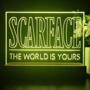 Scarface The World Is Yours LED Desk Light