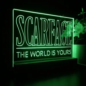 Scarface The World Is Yours LED Desk Light