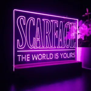 Scarface The World Is Yours LED Desk Light