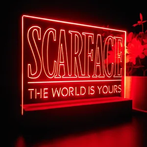 Scarface The World Is Yours LED Desk Light
