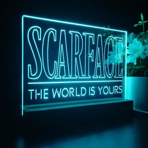 Scarface The World Is Yours LED Desk Light