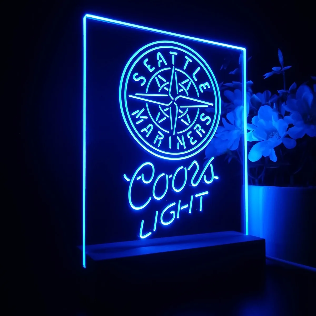Seattle Mariners Coors Light LED Desk Light