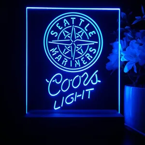 Seattle Mariners Coors Light LED Desk Light