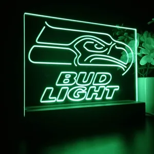 Seattle Seahawks Bud Light LED Desk Light