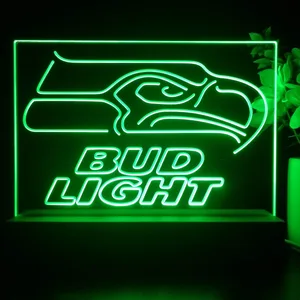 Seattle Seahawks Bud Light LED Desk Light