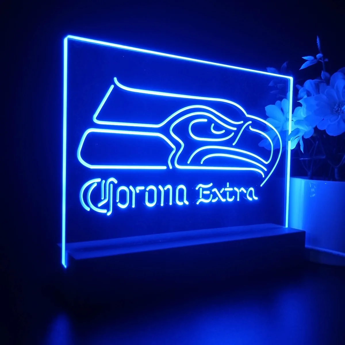 Seattle Seahawks Corona Extra LED Desk Light