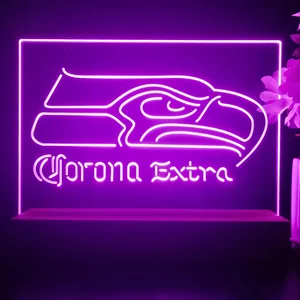 Seattle Seahawks Corona Extra LED Desk Light