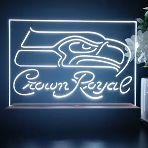 Seattle Seahawks Crown Royal LED Desk Light