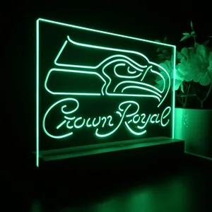 Seattle Seahawks Crown Royal LED Desk Light