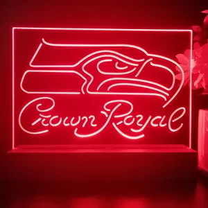 Seattle Seahawks Crown Royal LED Desk Light