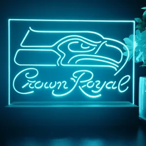 Seattle Seahawks Crown Royal LED Desk Light