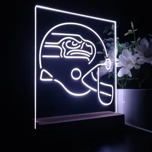 Seattle Seahawks Helmet LED Desk Light