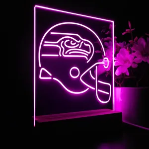 Seattle Seahawks Helmet LED Desk Light