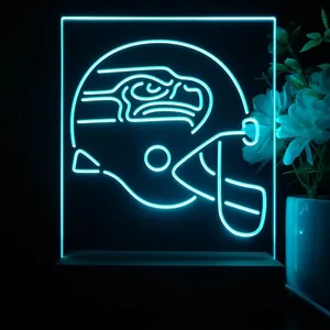 Seattle Seahawks Helmet LED Desk Light