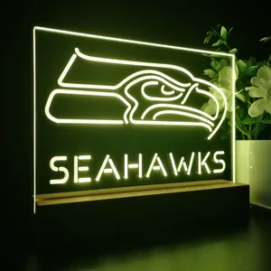 Seattle Seahawks LED Desk Light