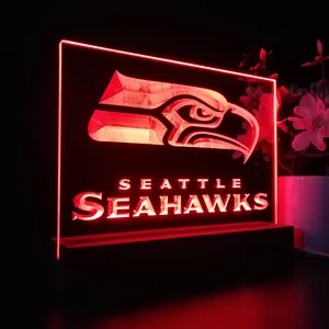 Seattle Seahawks Logo 1 LED Desk Light
