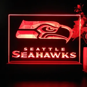 Seattle Seahawks Logo 1 LED Desk Light