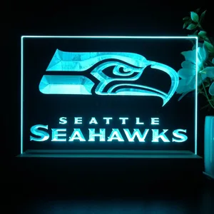 Seattle Seahawks Logo 1 LED Desk Light