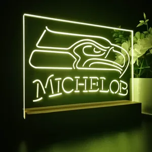Seattle Seahawks Michelob LED Desk Light