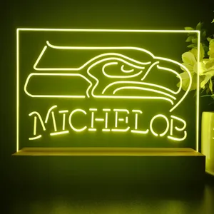 Seattle Seahawks Michelob LED Desk Light