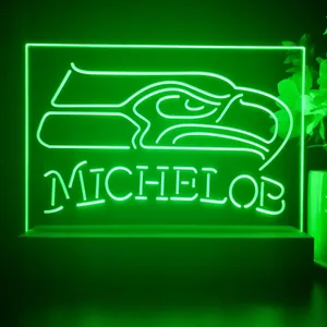 Seattle Seahawks Michelob LED Desk Light