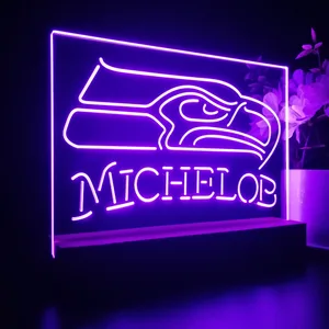 Seattle Seahawks Michelob LED Desk Light