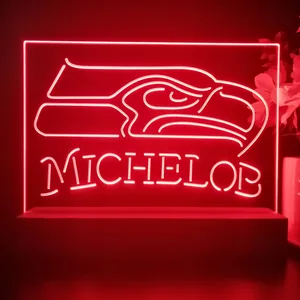 Seattle Seahawks Michelob LED Desk Light