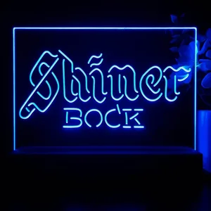 Shiner Bock Banner 1 LED Desk Light