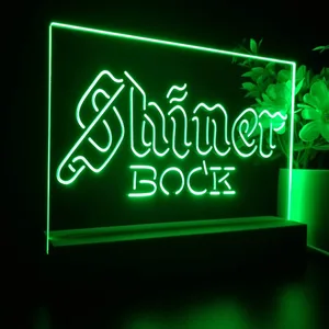 Shiner Bock Banner 1 LED Desk Light