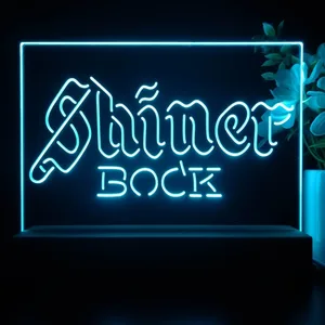 Shiner Bock Banner 1 LED Desk Light