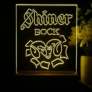 Shiner Bock Ram LED Desk Light