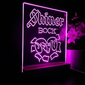 Shiner Bock Ram LED Desk Light