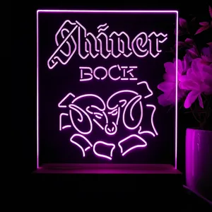 Shiner Bock Ram LED Desk Light