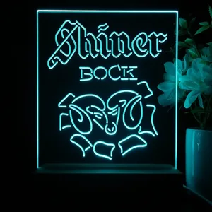 Shiner Bock Ram LED Desk Light